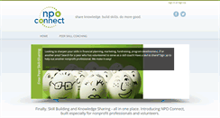 Desktop Screenshot of npoconnect.org